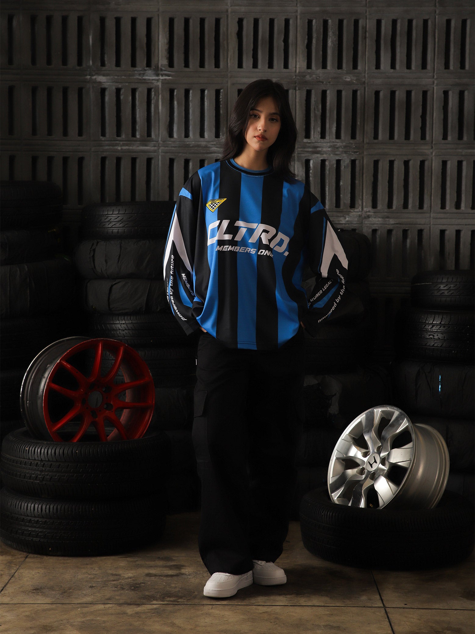 Racing Blue Full Sleeves Jersey - Cultured Legacy