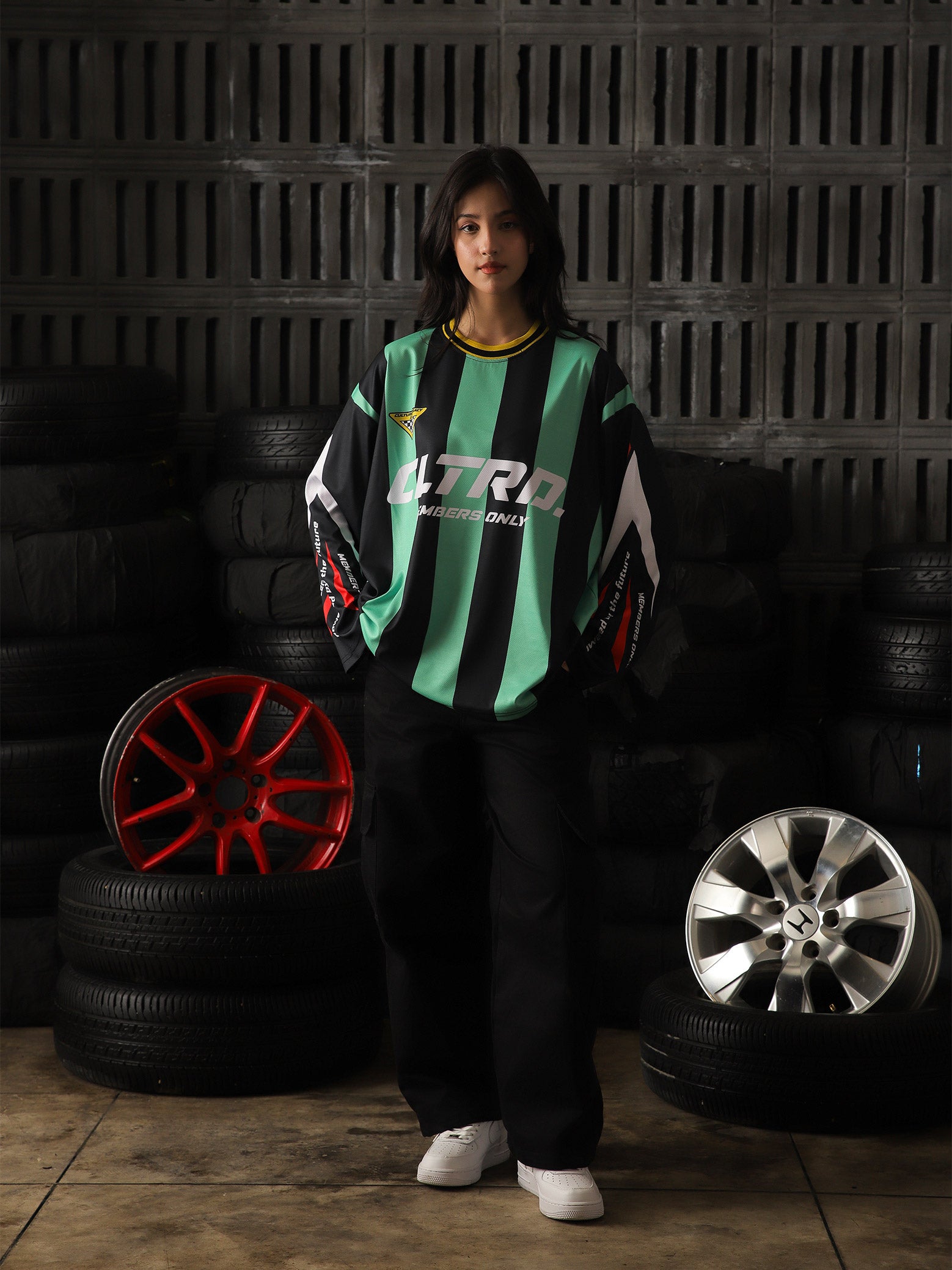 Racing Green Full Sleeves Jersey - Cultured Legacy
