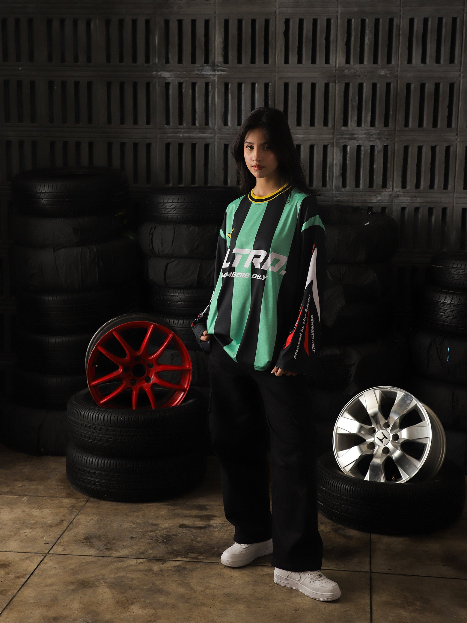Racing Green Full Sleeves Jersey - Cultured Legacy