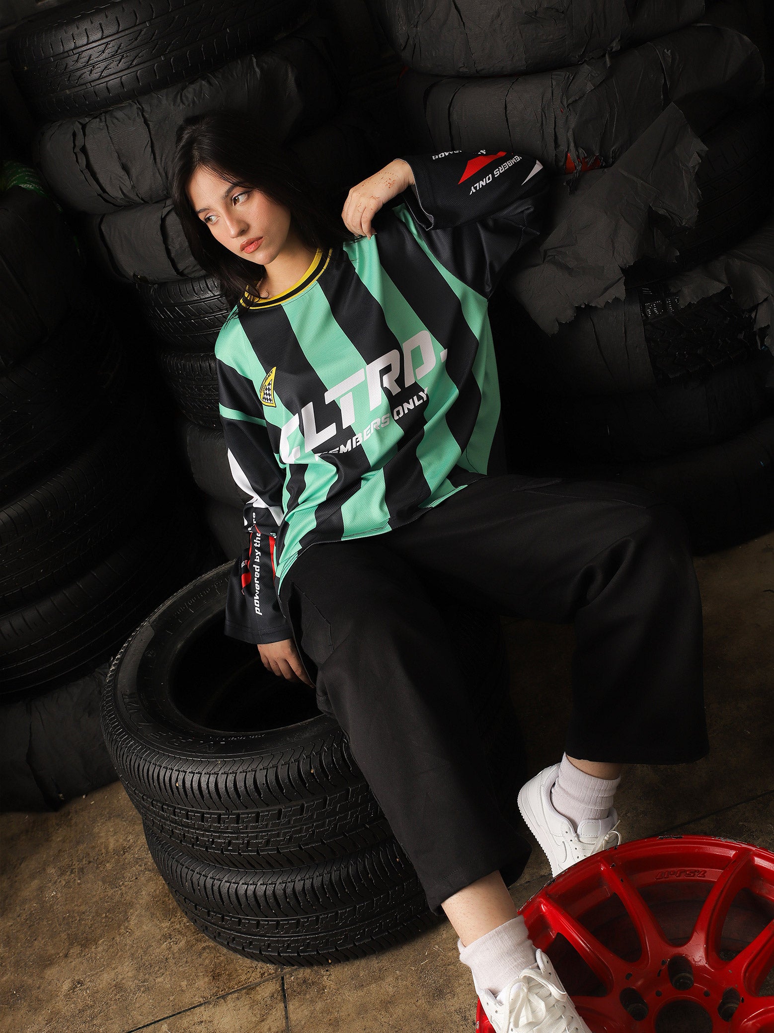 Racing Green Full Sleeves Jersey - Cultured Legacy