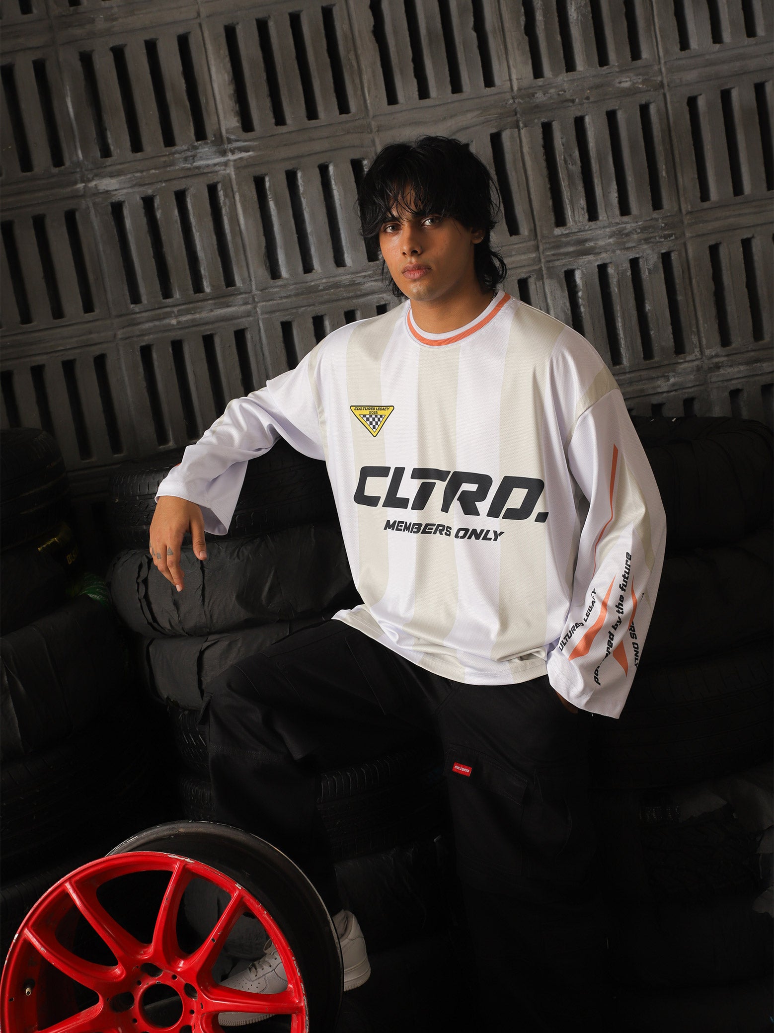 Racing Gold Full Sleeves Jersey - Cultured Legacy