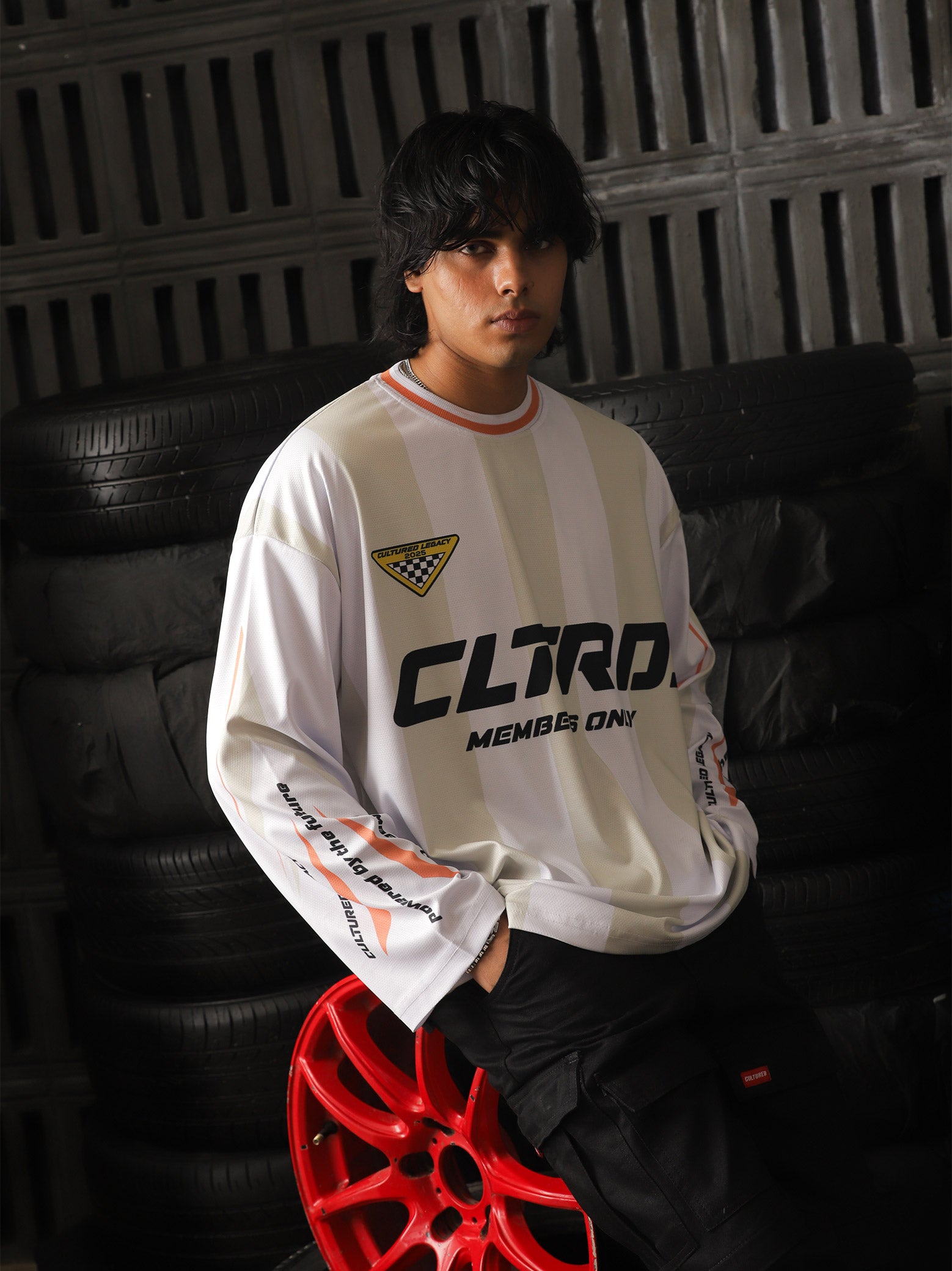 Racing Gold Full Sleeves Jersey - Cultured Legacy