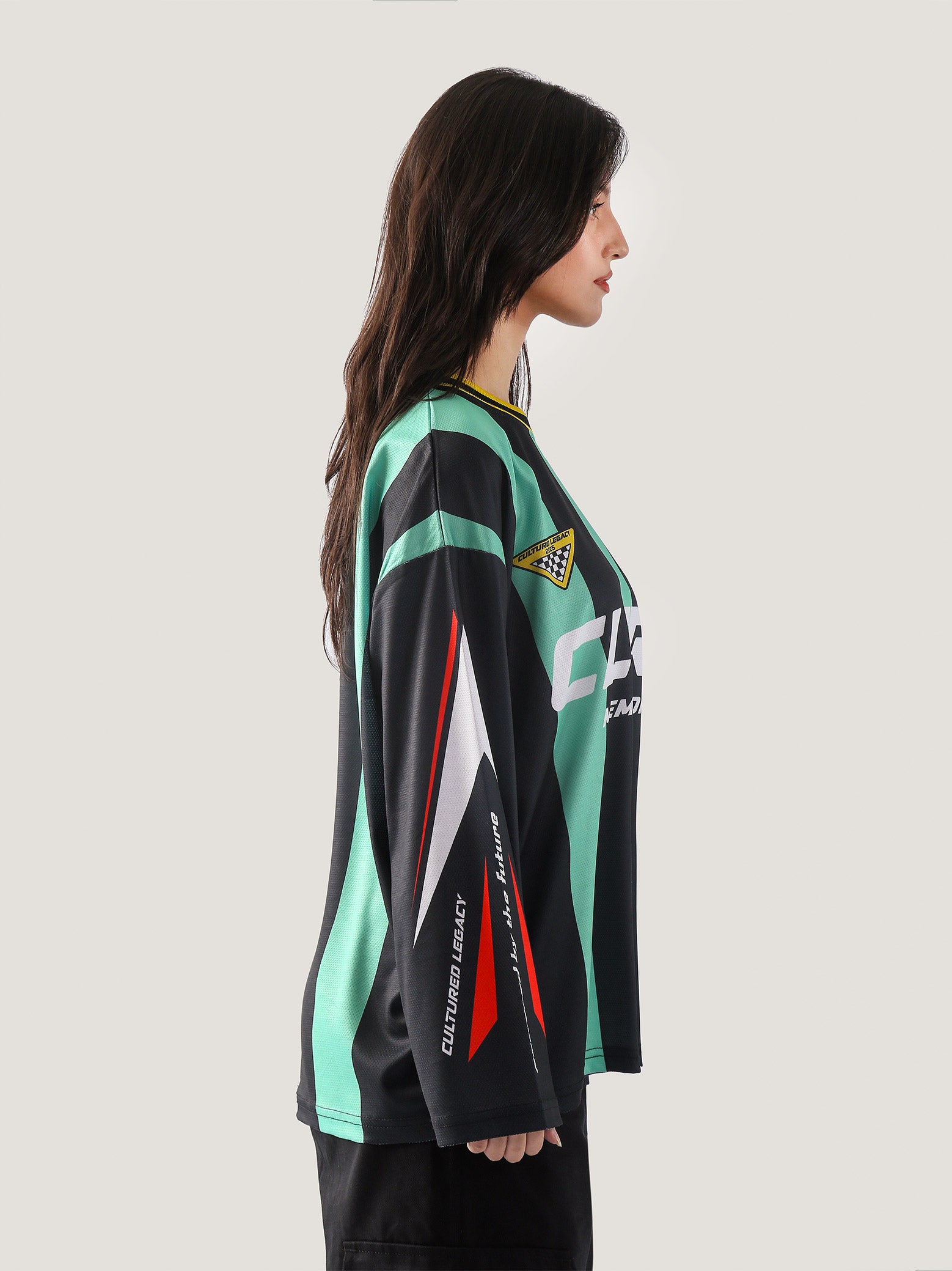 Racing Green Full Sleeves Jersey - Cultured Legacy