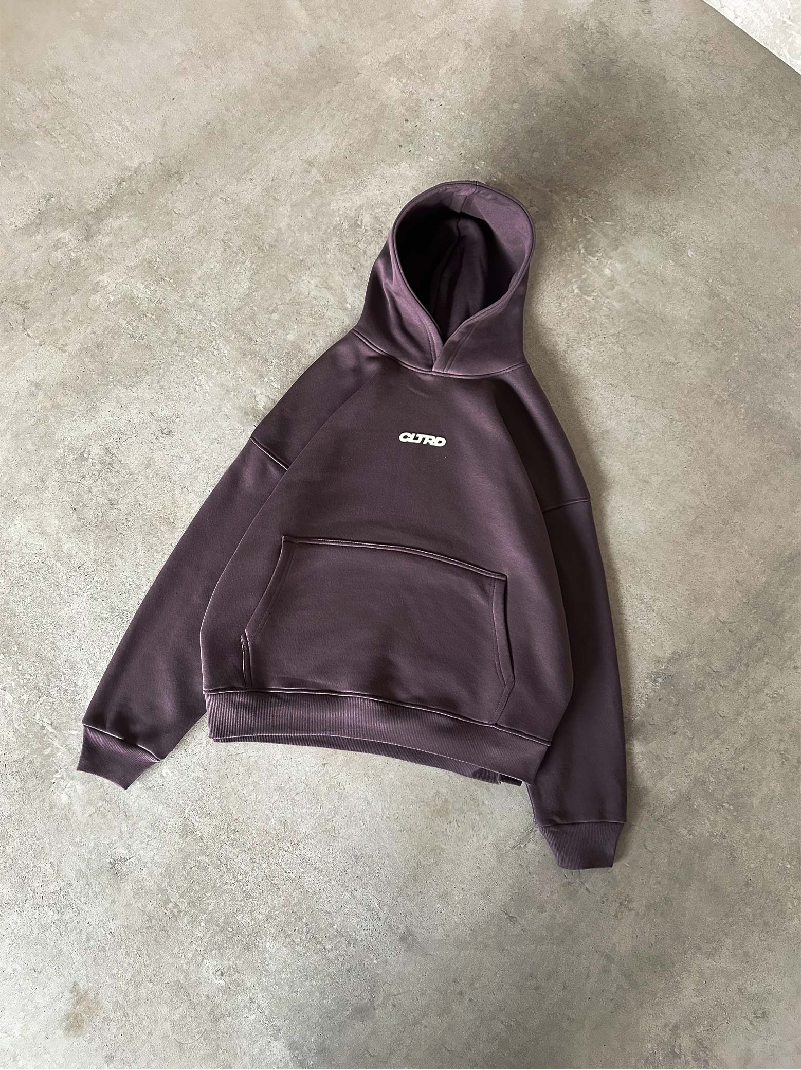 Essential Hoodie | Dark Plum