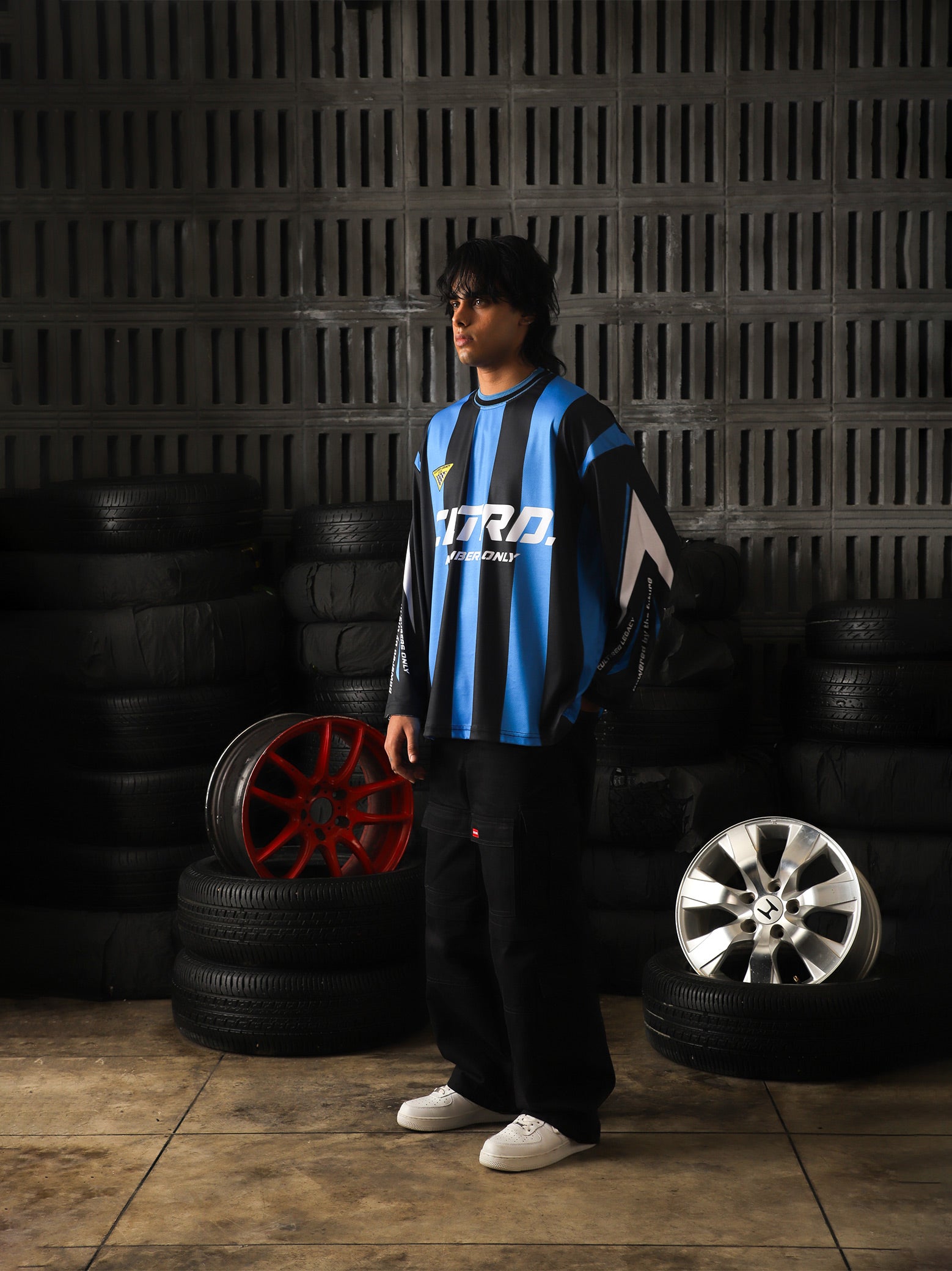 Racing Blue Full Sleeves Jersey - Cultured Legacy