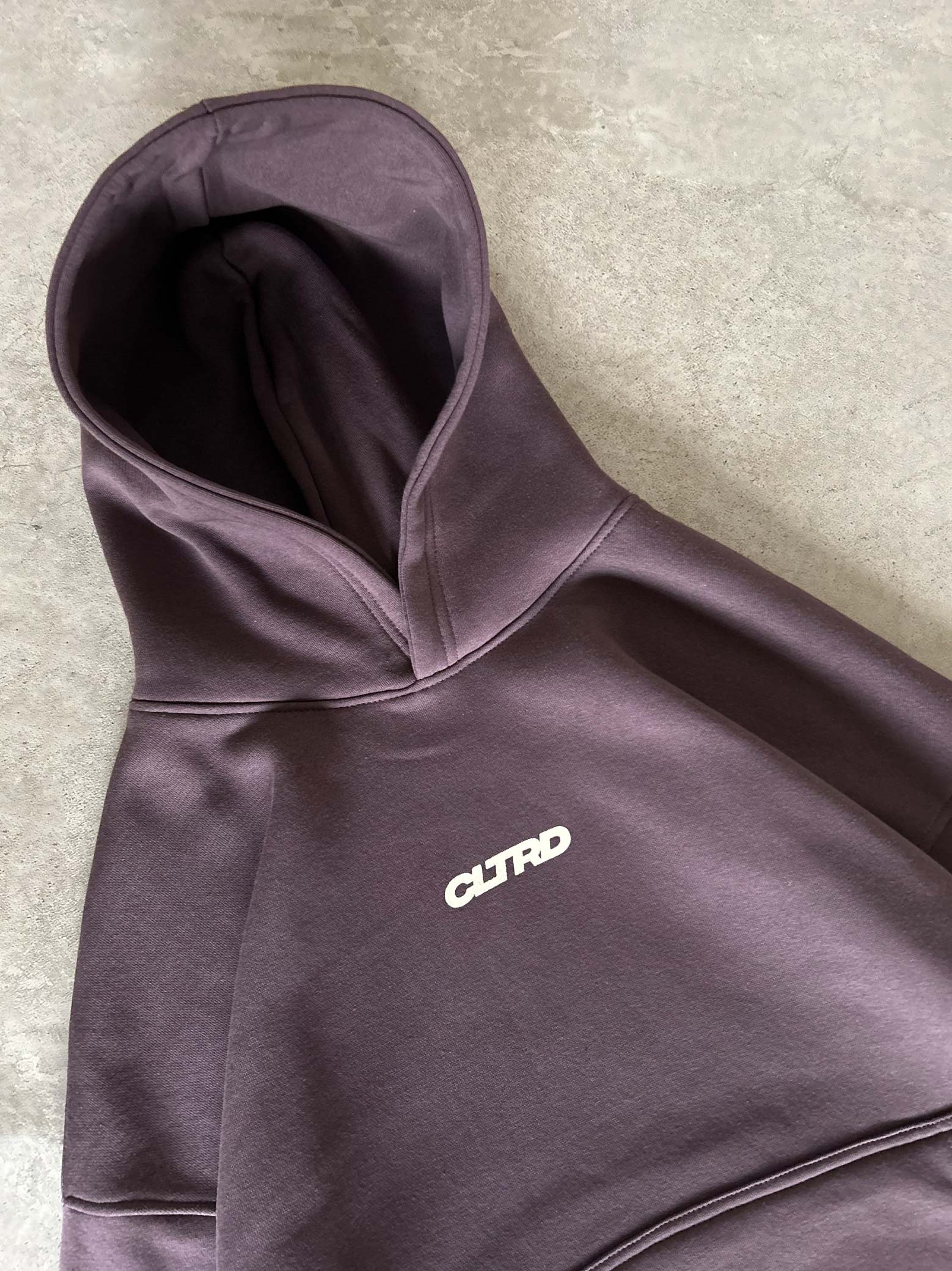 Essential Hoodie | Dark Plum