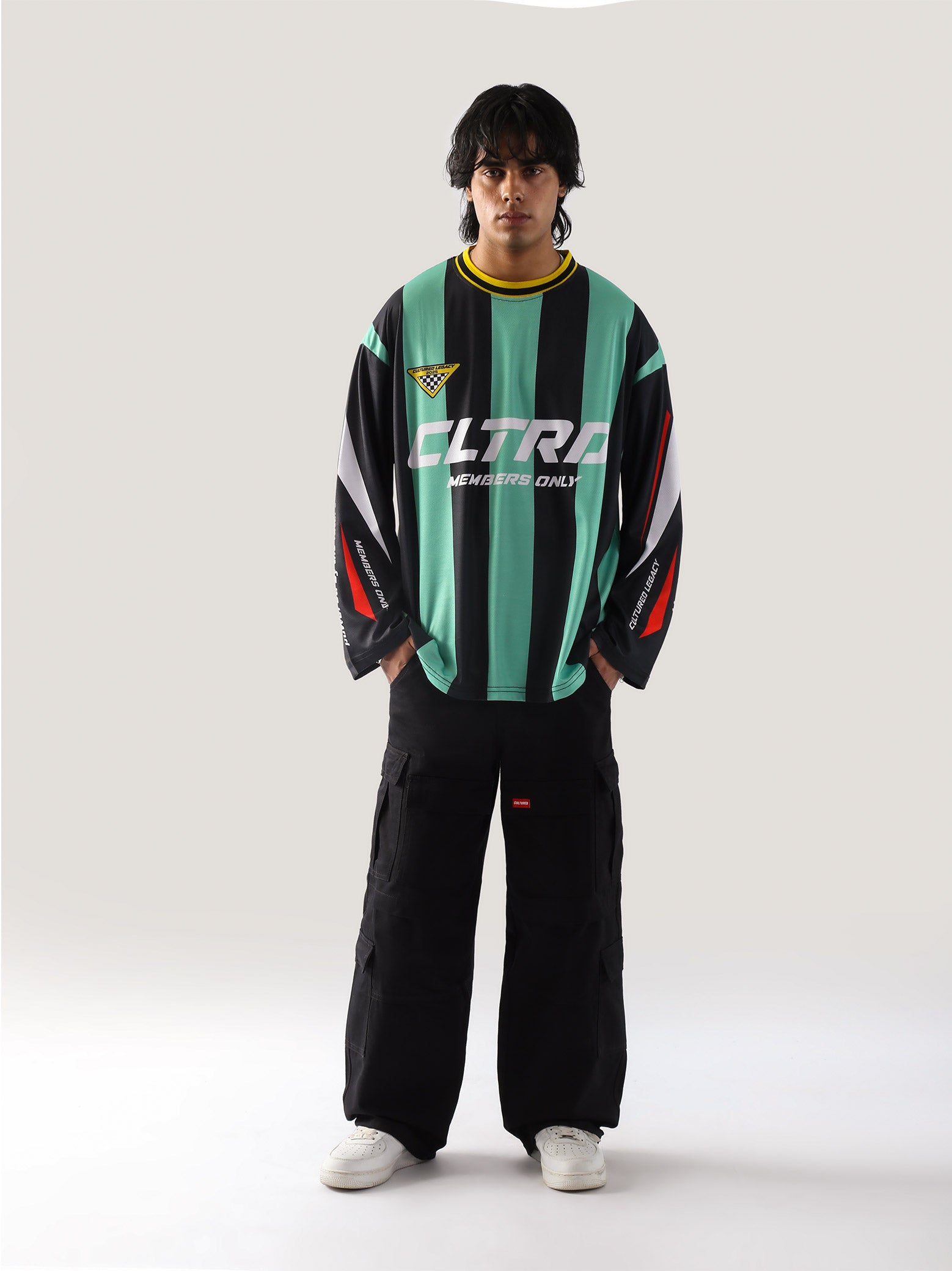 Racing Green Full Sleeves Jersey - Cultured Legacy