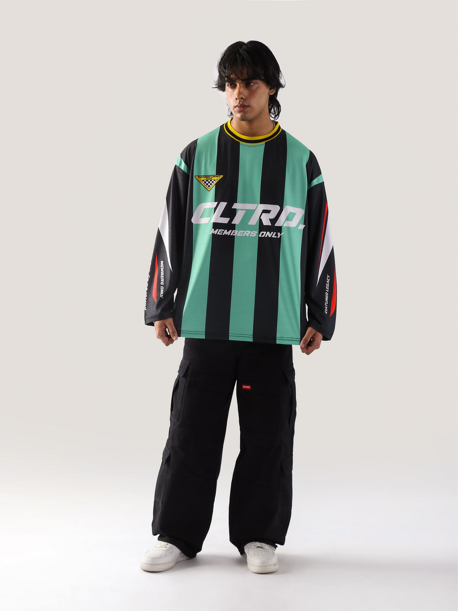 Racing Green Full Sleeves Jersey - Cultured Legacy