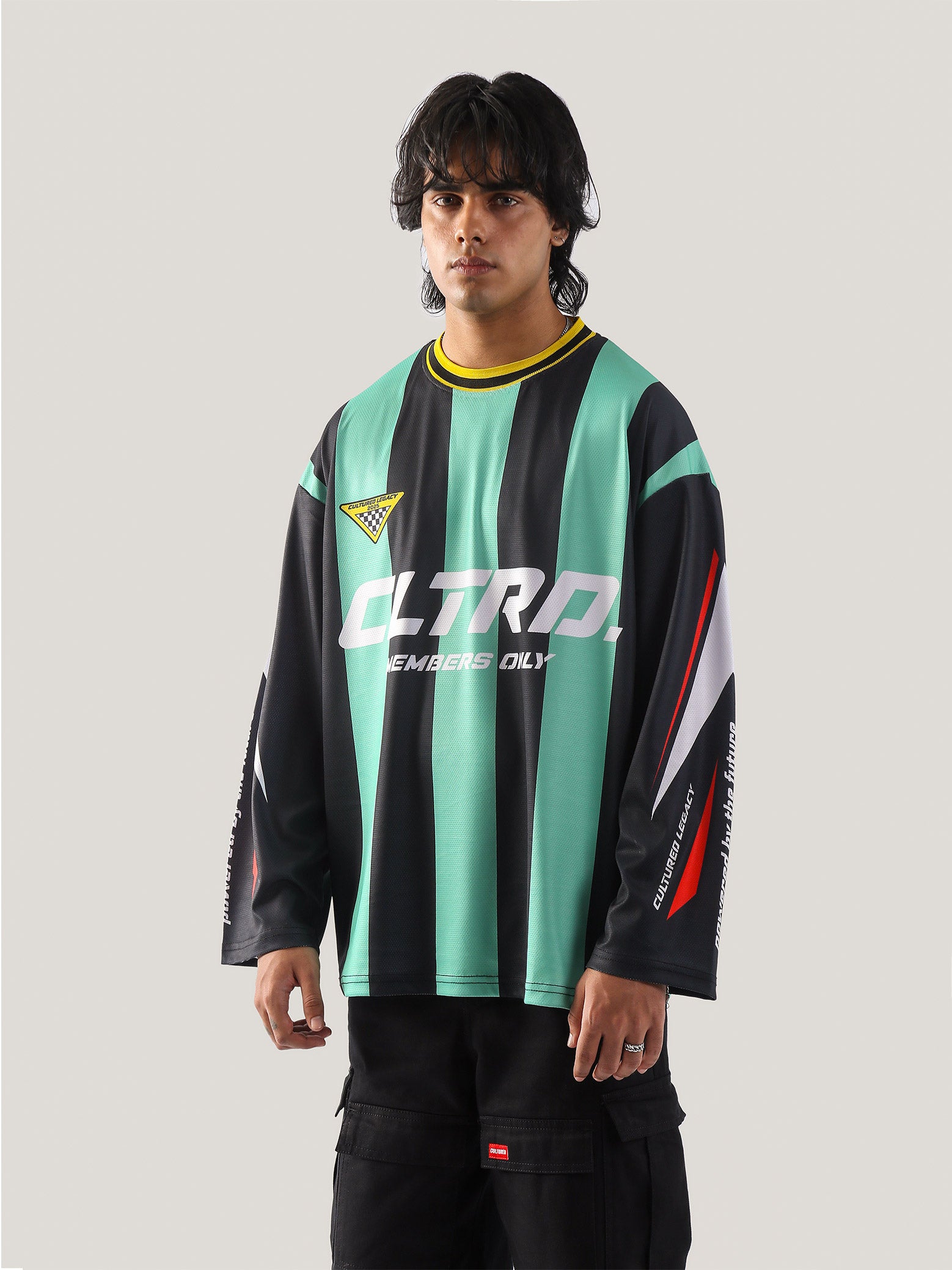 Racing Green Full Sleeves Jersey - Cultured Legacy